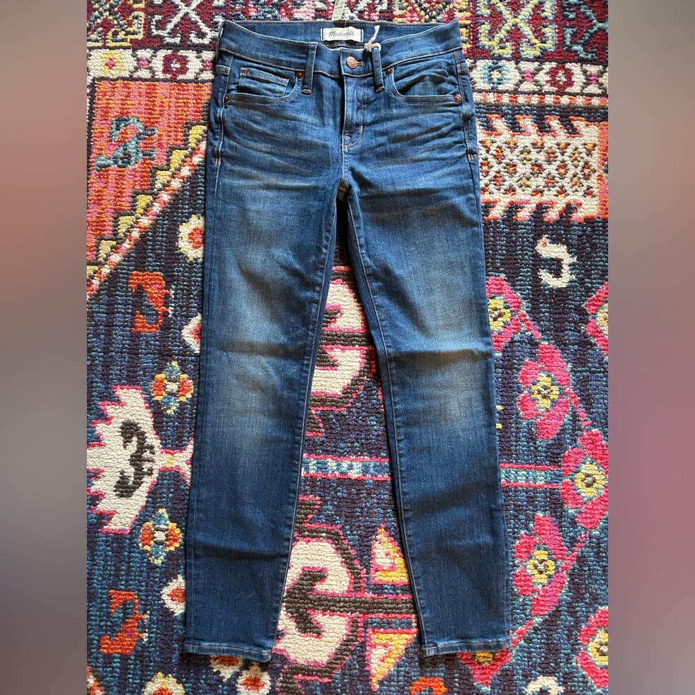 Madewell skinny 8” jeans NWT petite